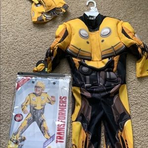 Kids transformer Bumblebee costume sz 3t-4t
